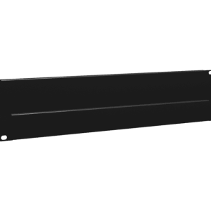 19" Aluminum blind panels 2U